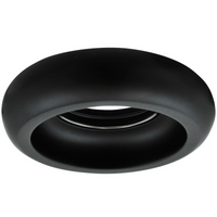 Helios GOLDLUX (Polux) sádrové podhledové svítidlo kruhové. matná černá MR16