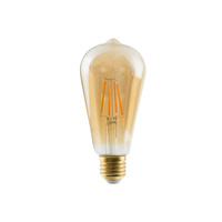 LED žárovka E27 Edison ST64 6W 560lm 2200K Warm 360° BULB VINTAGE 10594 Nowodvorski