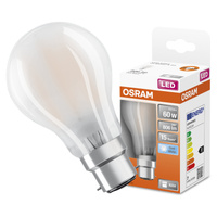 LED žárovka A60 B22d 6,5W = 60W 806lm 4000K Neutral 300° Retrofit Filament CLASSIC Osram