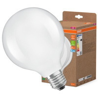 LED žárovka G125 Sphere E27 7,2W = 100W 1521lm 6500K Cold 330° Filament CLASSIC ENERGETICKÁ ÚSPORNOST Osram