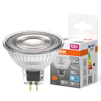 LED žárovka MR16 Reflector GU5.3 2,1W = 20W 210lm 4000K Neutral 12V 36° STAR Osram