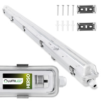 Hermetické Prachotěsné svítidlo T8, G13 IP65 120cm HERSO LUMILED