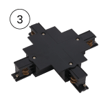 Příslušenství k 3-fázovým lištovým osvětlovacím systémům LED