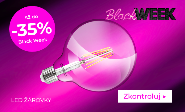 BLACK WEEK LED žárovky