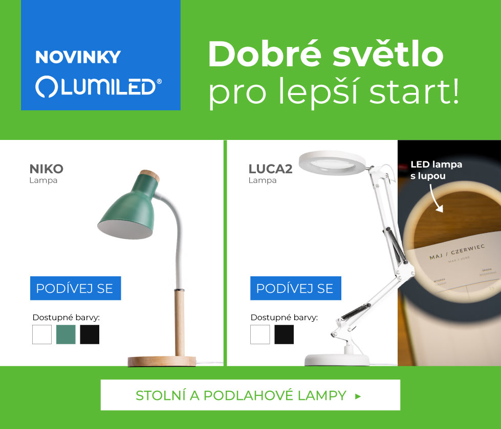 Stolní a stojací lampy