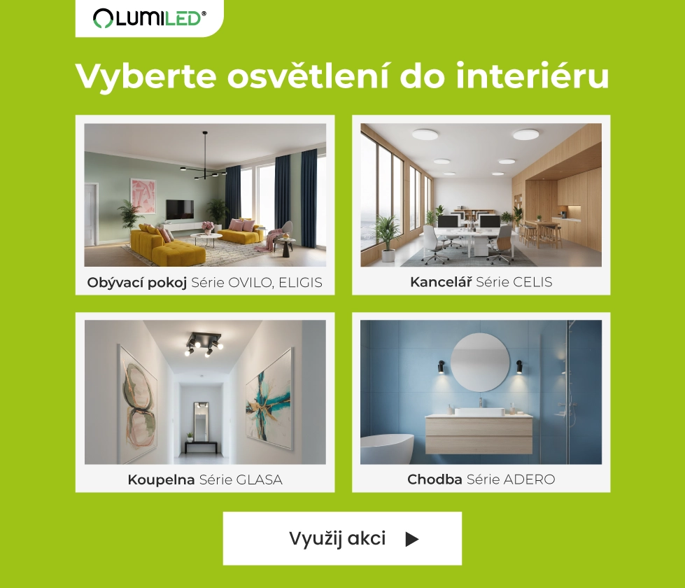 Designové interiérové osvětlení Lumiled