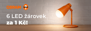 Žárovky Osram 5+1 za 1 Kč