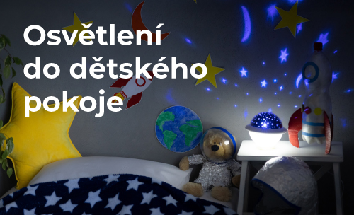 Jaké osvětlení se nejlépe hodí do dětského pokoje?