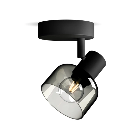 Nástěnné svítidlo E14 LED Black Sleet Philips