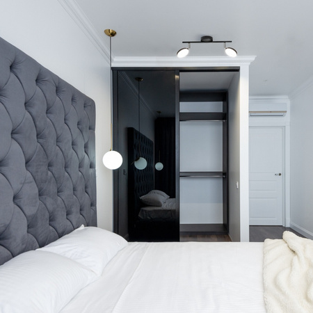 Pásková LED STROPNÍ LAMPA GOLDLUX (Polux) CAPRI 2x5W ČERNÁ 3000K