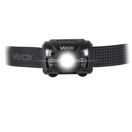 Dobíjecí LED čelovka s pohybovým senzorem XM-L Q5 3W VA0020 VAYOX