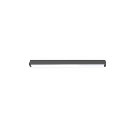 Stropní svítidlo STRAIGHT 7553 Nowodvorski Graphite LED Tube T8 90cm Minimalistické