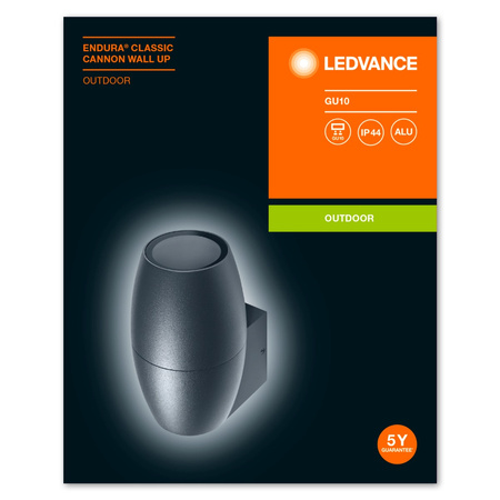 Nástěnné svítidlo GU10 IP44 Endura CANNON UP LEDVANCE nástěnné fasádní svítidlo