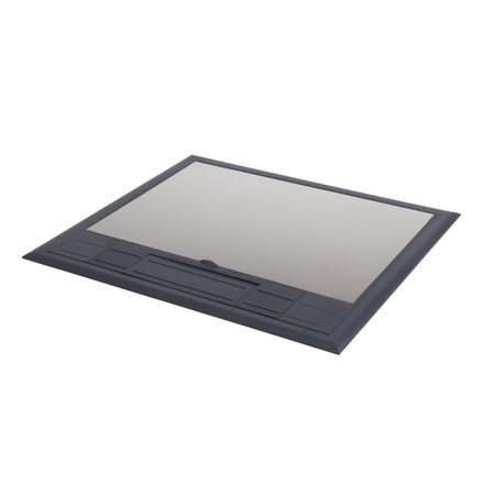 Podlahový box BIURO+ 22,5x24,5 cm INOX KANLUX