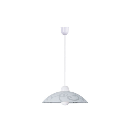 Stropní závěsné svítidlo E27 White Classic Scroll Rabalux
