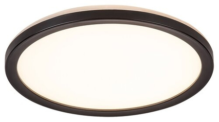 Venkovní LED zahradní stropní svítidlo INVERNESS 15W CCT DIM IP44 Wi-Fi kulaté stropní svítidlo bílá a černá RABALUX