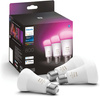 3PAK LED žárovka E27 A60 6,5W CCT RGB PHILIPS HUE White & COLOR Ambiance Bluetooth Zigbee