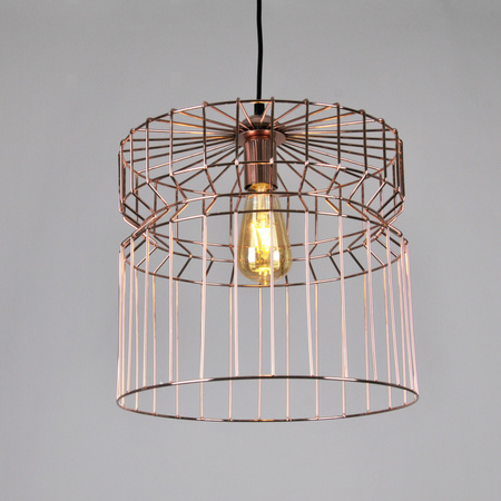 Lagos Sanico Goldlux E27 Zlaté dekorativní závěsné stropní svítidlo