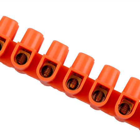 Svorkovnice 12-PÓLOVÁ 4mm Instalačni LUMILED