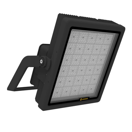 LED reflektor Venkovní stmívatelná lampa 500W 70000lm 4000K IP66 Černý reflektor Ledvance