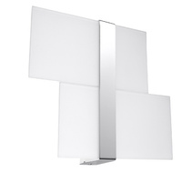 Nástěnné svítidlo MASSIMO 2xG9 Modern White Chrome SOLLUX