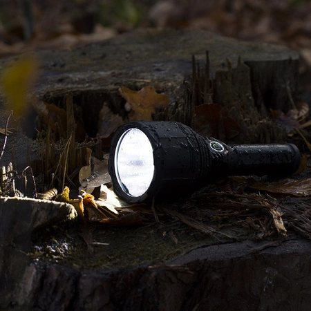 Taktická dobíjecí vojenská LED svítilna ruční USB XHP9090 3000lm krátká Pro VA0044 Vayox