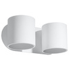 LED nástěnné svítidlo ORBIS 2xG9 Nástěnné svítidlo Top Down White SOLLUX