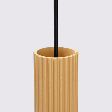 Stropní závěsné svítidlo Tuba Spot 3x GU10 Gold Carbon Deep Space SL.1556 Sollux