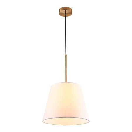 Stropní závěsné svítidlo E27 bílé zlato ELENA Sanico Goldlux