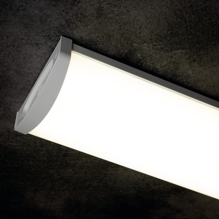 LED 40W 120cm 5200lm 4000K Neutrální 120° IP54 Obdélníkové svítidlo pro povrchovou montáž bílé MEBA KANLUX