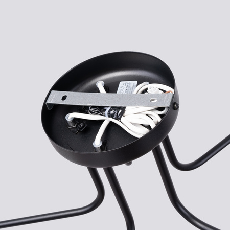 Stropní závěsné svítidlo 5x G9 černá bílá Astral French Sky SL.1663 Sollux