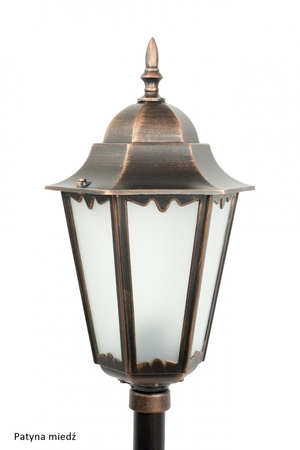 Venkovní stojací zahradní lampa Retro Classic II K 5002/2 H E27 115cm Su-Ma