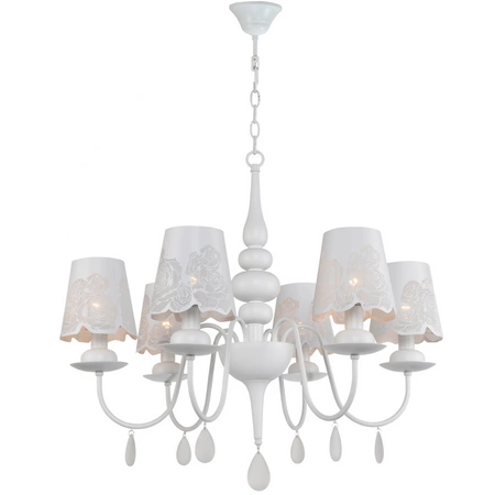 FABRIZIA Lustrové závěsné stropní svítidlo 6xE14 120cm - GOLDLUX (Polux)