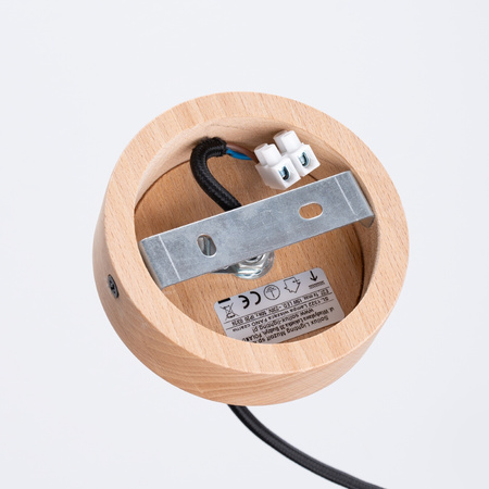 FANO E27 černá skandinávská závěsná lampa SOLLUX