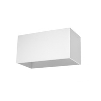 Nástěnné svítidlo QUAD MAXI 2xG9 Up-Down Obdélníkové Minimalistické Bílé SOLLUX