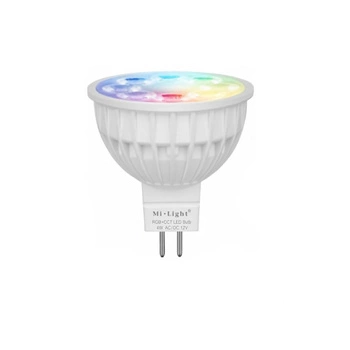 GU5.3 MR16 LED žárovka 4W 280lm CCT RGB 12V MI-LIGHT Wi-Fi - FUT104