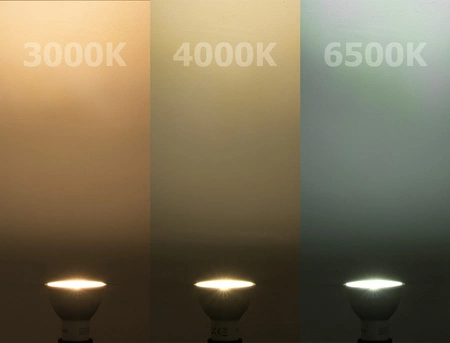 Žárovka LED GU10, 6W = 50W 580lm 6500K Studená bílá 36° LUMILED