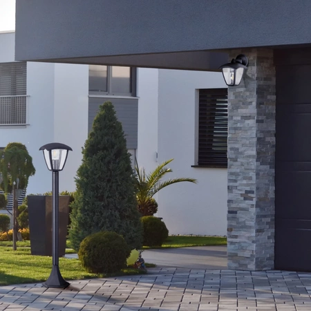 Nástěnné svítidlo. venkovní zahradní nástěnné svítidlo. spodní IGMA E27 GOLDLUX (Polux)