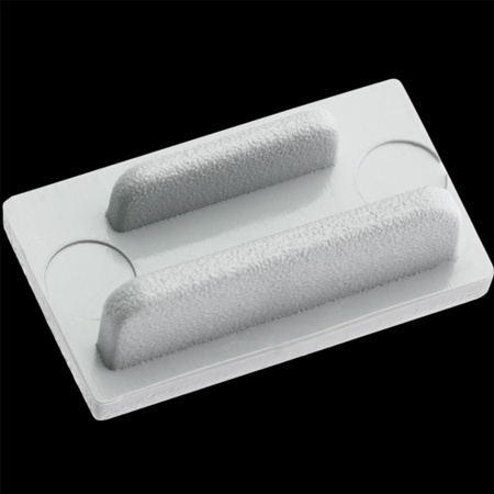 Záslepka pro Povrchový Profil KM35, Plná Šedá Plastová LUMILED