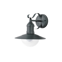 Zahradní lampa LED nástěnná lampa OSLO E27 IP44 Zelená RABALUX