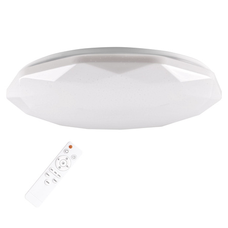 Plafond LED stropní svítidlo 72W 8000lm CCT 120° bílá IP44 Pilot stmívatelné Galaxy Sanico Goldlux
