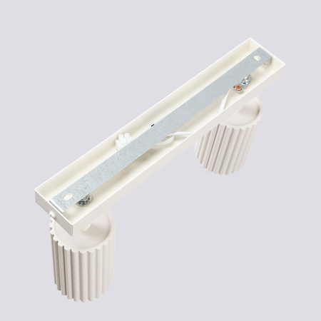 Bodové reflektorové stropní svítidlo Tuba 2x GU10 Beige Carbon Deep Space SL.1599 Sollux