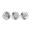 3x zapuštěné svítidlo LED Hermetic IP44 Koupelnové zapuštěné svítidlo 4,2W 400lm IP44 White Ambiance TW Chrome Smart SMART Zigbee Bluetooth Adore Philips HUE