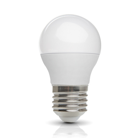 LED žárovka E27 Ball 6W 470lm 6000K Cold 200° Kobi