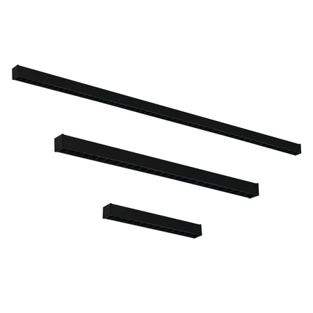 Stropní LED svítidlo 25W 3264lm 3000K Warm 90° Povrchová montáž Black Kanlux