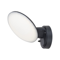 Zahradní lampa LED nástěnná lampa VARNA 12W 4000K IP54 kulatá bílá a černá RABALUX
