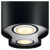 Stropní svítidlo LED Spot Pillar Black 2x4,2W CCT PHILIPS HUE Bluetooth Zigbee + stmívač