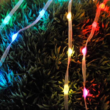 LED řetěz 10W 120° průhledný stmívatelný Sanico Goldlux