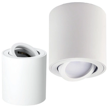 Halogenové bodové svítidlo pro povrchovou montáž GU10 Round White OH36 Kobi