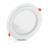 Zapuštěný LED panel 18W 4000K Kulatý FLICKER FREE VT-1881G V-TAC
